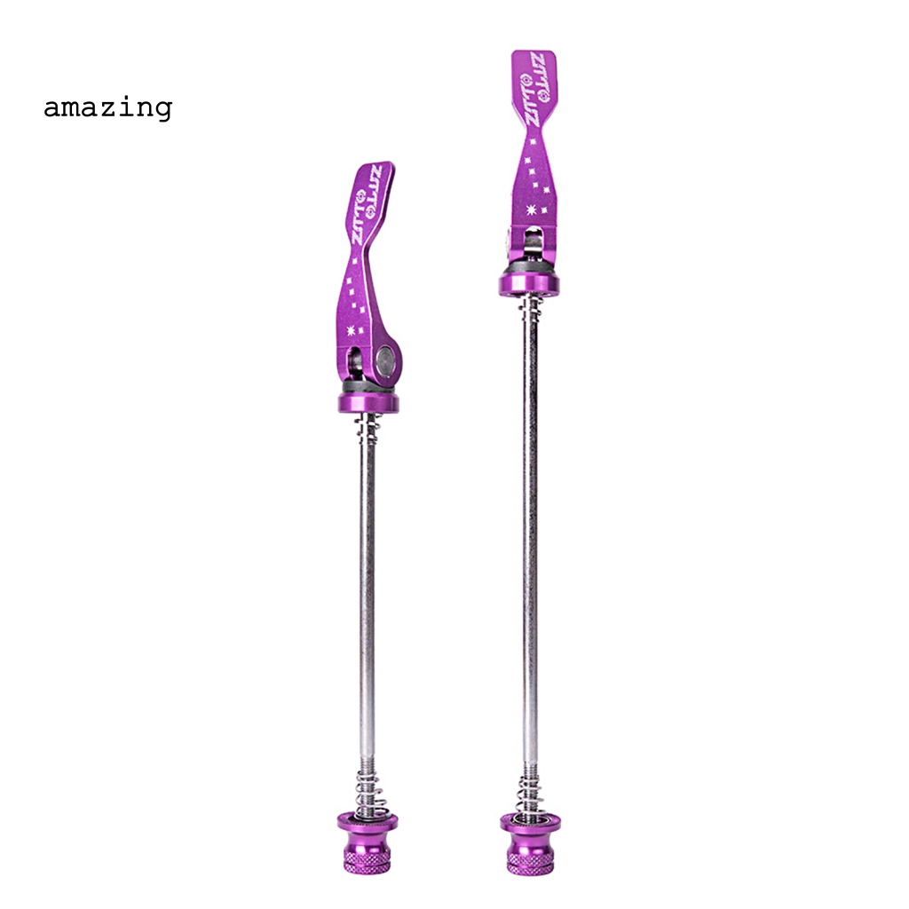 1 Cặp Trục Xe Đạp Tháo Lắp Nhanh Bằng Hợp Kim Nhôm Màu Sáng