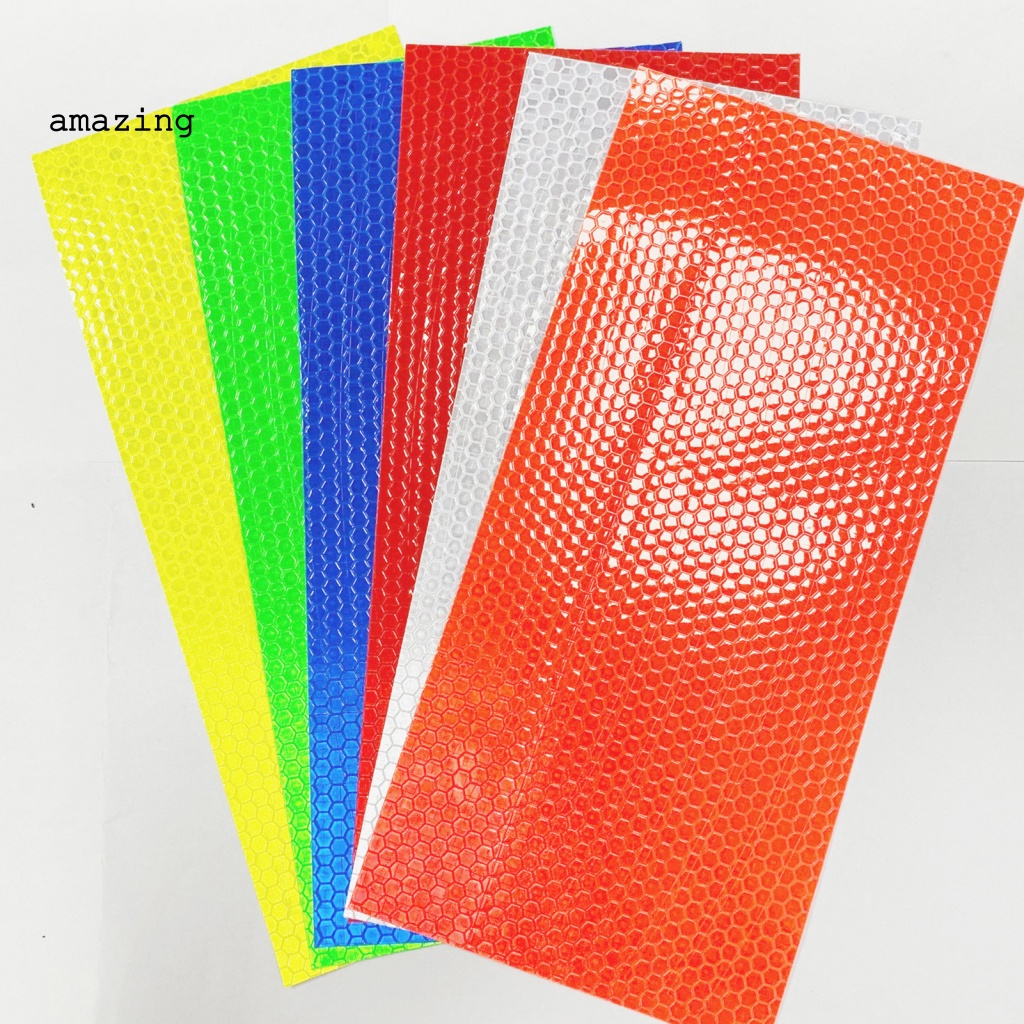 Miếng Dán Phản Quang 6 Màu Sành Điệu Quyến Rũ Cho Xe Đạp