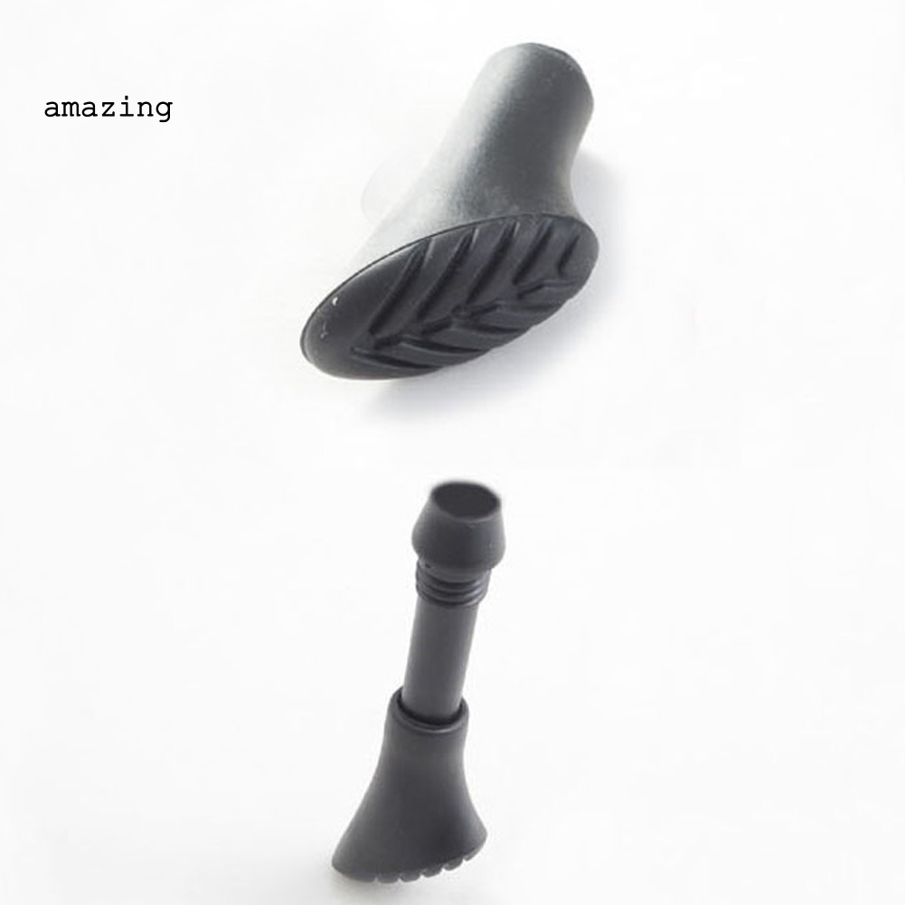 Vỏ Bọc Đầu Gậy Alpenstock Mini Bằng Cao Su Tiện Dụng Cho Đi Bộ Đường Dài / Cắm Trại