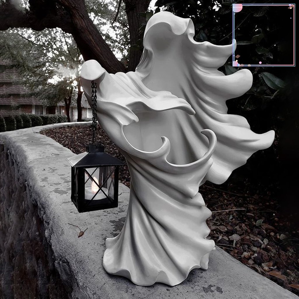 Bức Tượng Ma Phát Sáng Tinh Tế Cho Halloween