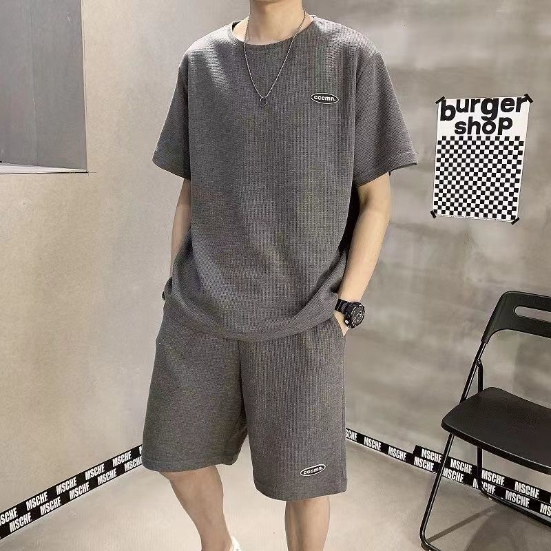 Bộ Đồ Ngắn Tay Thời Trang Mùa Hè Mới 2022 Dành Cho Nam