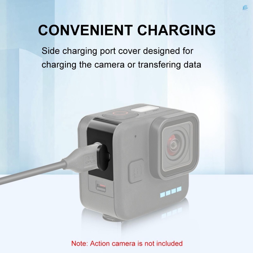 PULUZ Nắp Đậy Pin Kim Loại Màu Đen Mini Có Thể Tháo Rời Cho Máy Ảnh Thể Thao smartwatchinone 11 11