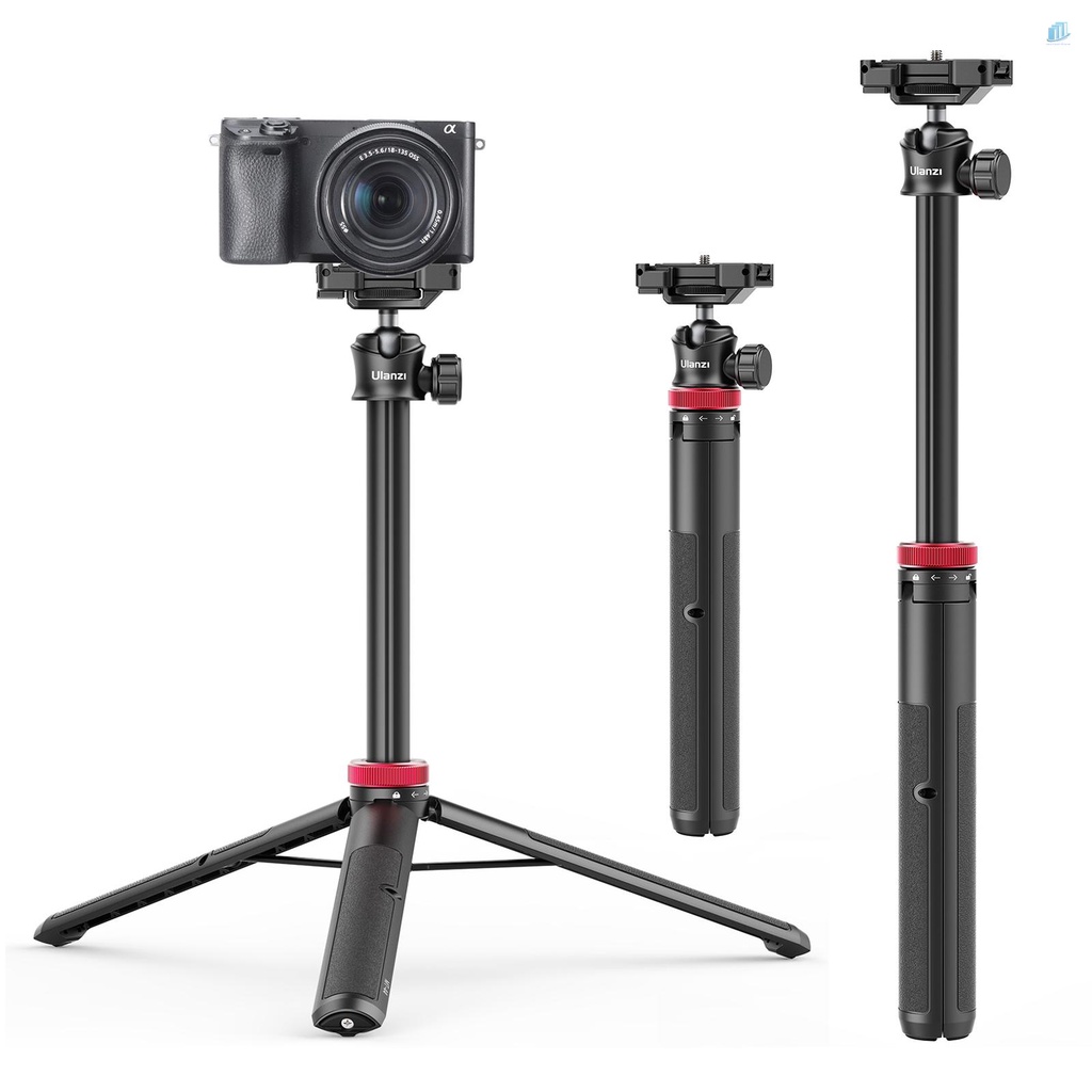 Gậy Tự Sướng Ulanzi Mini Mở Rộng Linh Hoạt 360 Độ° Kẹp Gắn Bóng Xoay Tháo Lắp Nhanh Tiện Dụng Vòng Bi Chịu Lực 1.5kg Cho Smartpho 1.5kg