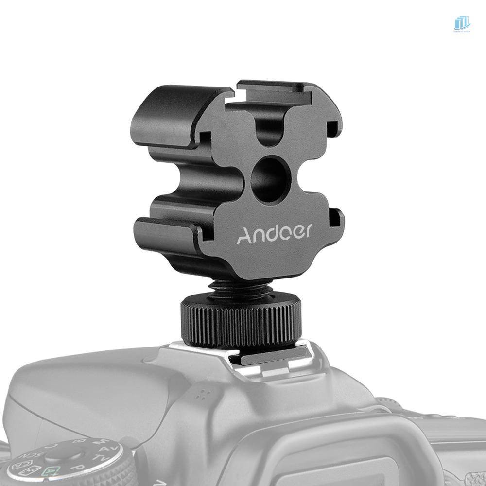 Giá Đỡ Ba Chân Mở Rộng Bằng Hợp Kim Nhôm Andoer Cho Tripod DSLR ILDC Camera