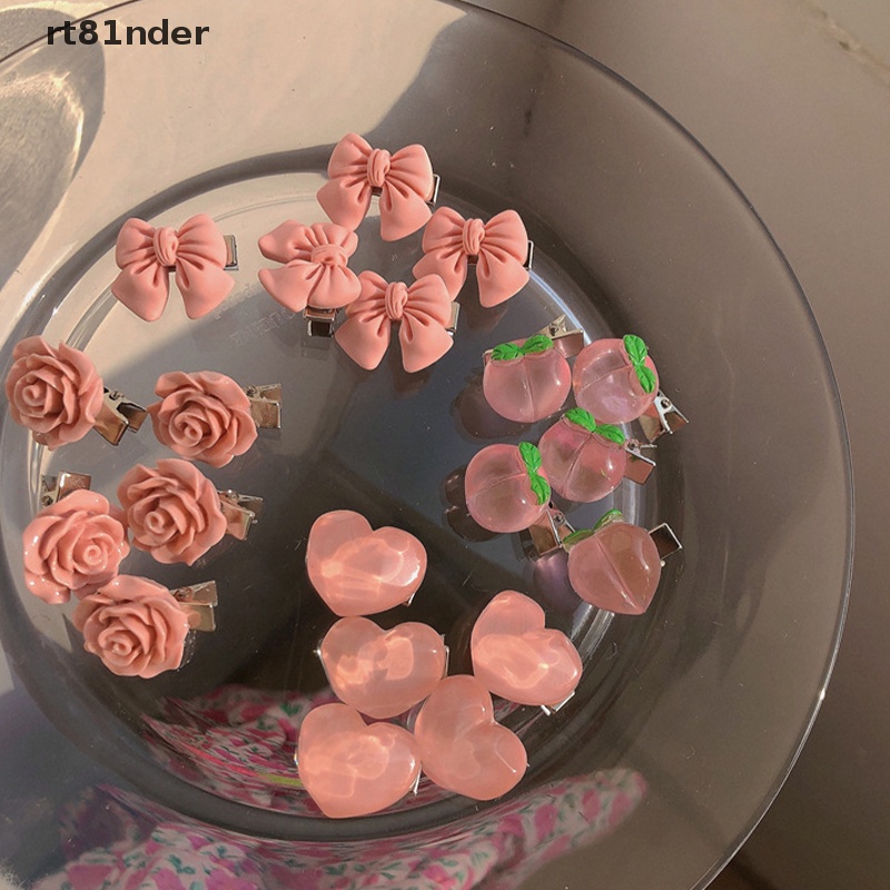 Set 5 Kẹp Tóc Nơ Nhỏ Xinh Xắn Thời Trang Nữ