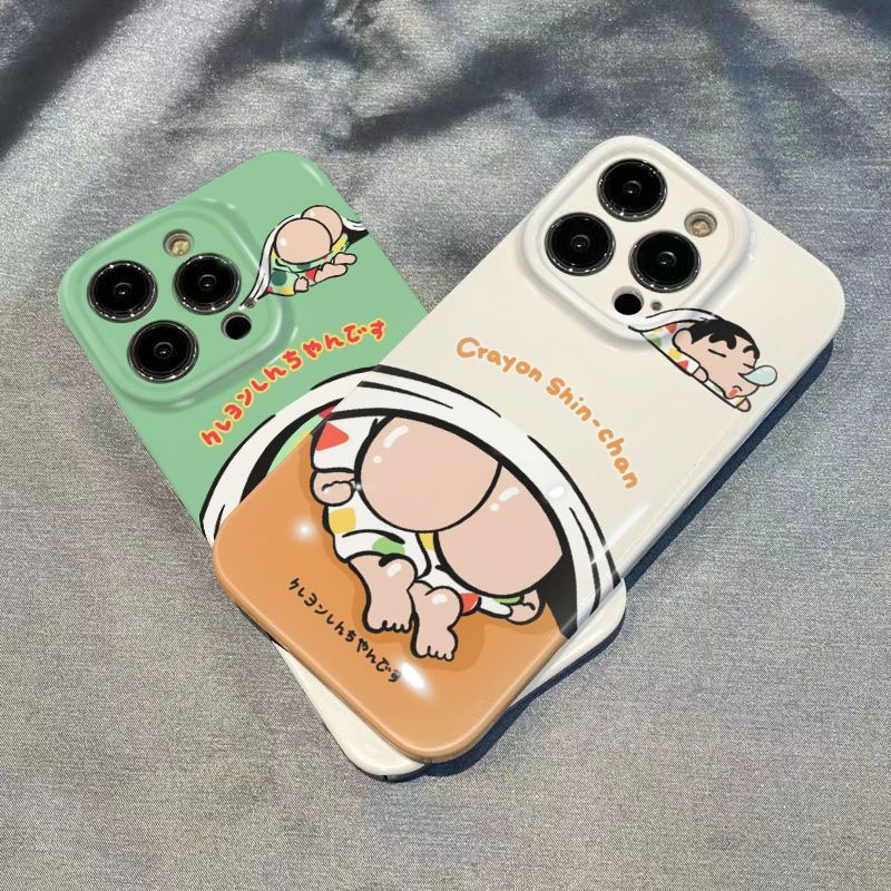 Ốp Điện Thoại Cứng Họa Tiết Cậu Bé Bút Chì / Cậu Bé Bút Chì Dễ Thương Cho Iphone1311 Xsmax 12max 8p 14pro