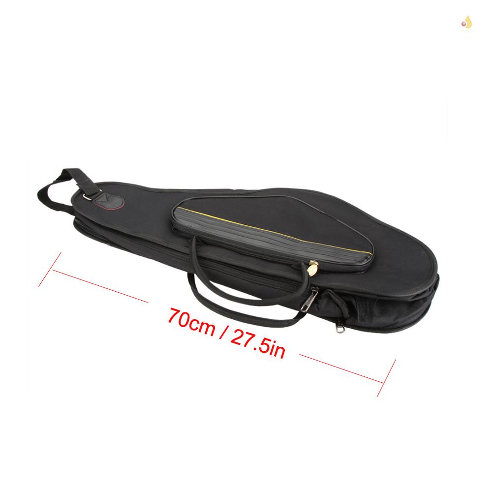 Túi Đựng Kèn Saxophone Alto Sax Saxophone 600D Bằng Vải Oxford Chống Thấm Nước Có Dây Đeo Vai Và Đệm Cotton 5mm