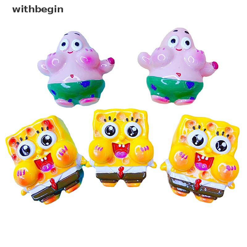 Nam Châm Trang Trí Tủ Lạnh Hình Nhân Vật Hoạt Hình Mini Dễ Thương DIY