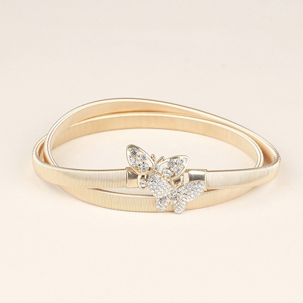 Thắt Lưng Kim Loại Co Giãn Thời Trang Dành Cho Nữ