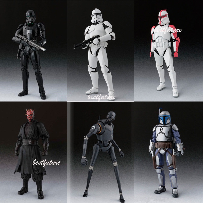 Mô Hình Nhân Vật Stormtrooper Luke Skywalker Darth Maul Darth Vader Trong Phim Star Wars