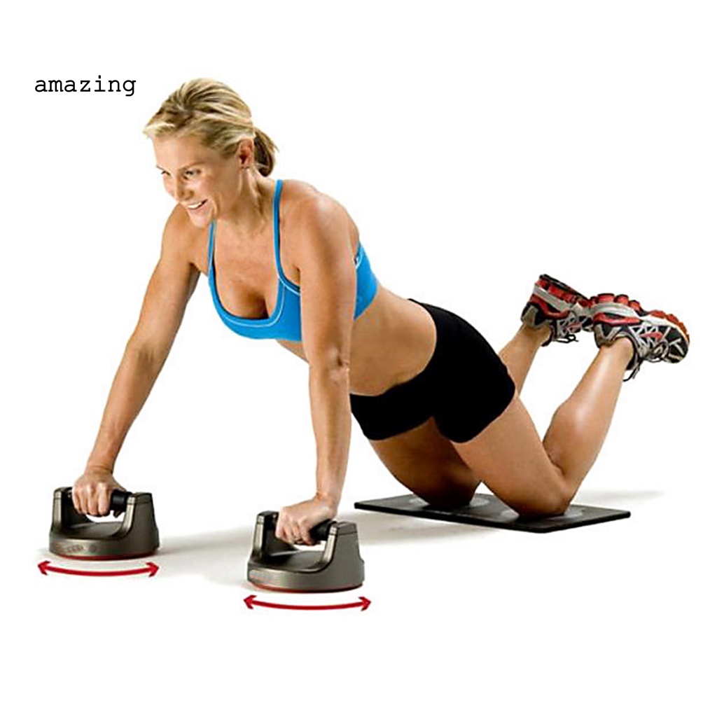 Set 2 Thanh Chống Trượt Xoay 360 Độ Hỗ Trợ Luyện Tập Thể Hình