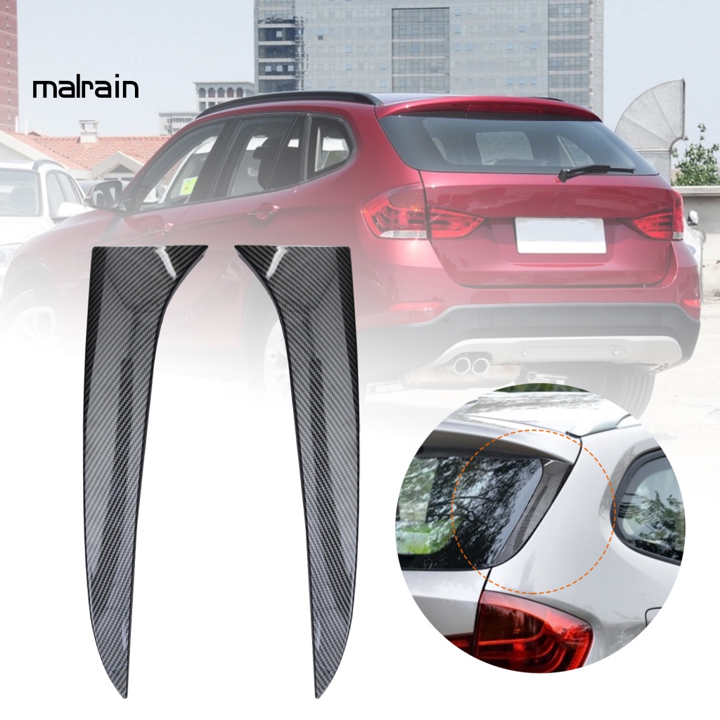 Bộ 2 Miếng Dán Trang Trí Cửa Sổ Xe Hơi BMW E84 2009-2015 Bằng ABS