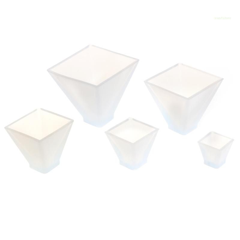 Khuôn Silicone Làm Trang Sức Nhiều Mặt DIY