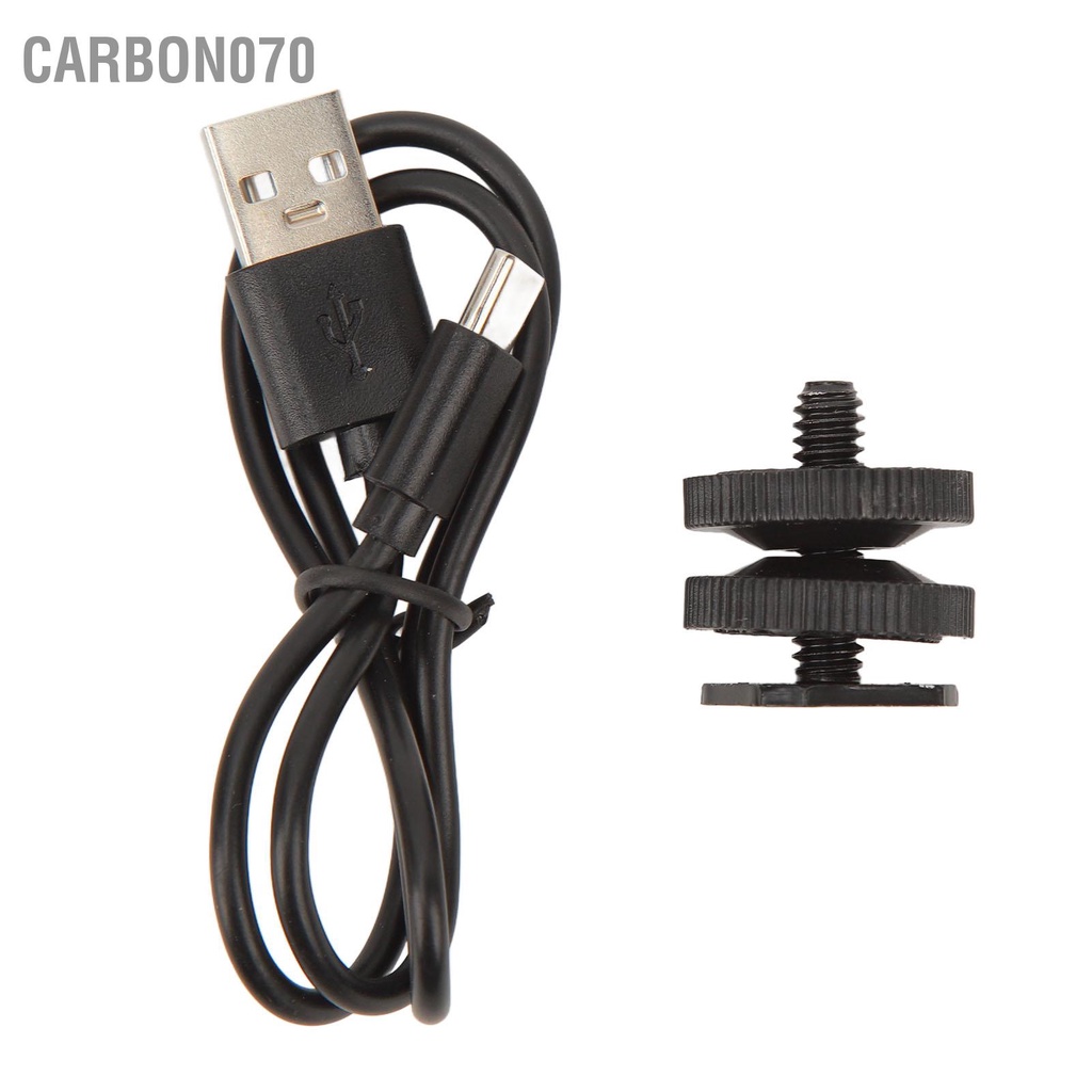 Carbon070 Bảng điều khiển ánh sáng máy ảnh RGB có thể sạc lại đầy đủ màu sắc di động cho Hội nghị truyền hình chụp vlog