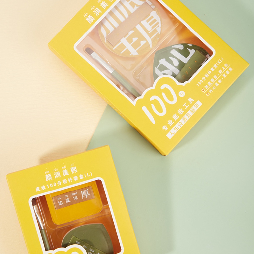 Mút Trang Điểm Mềm Mại Hình Tròn Tiện Dụng