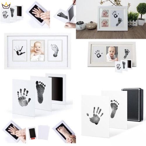 Đệm Mực In Dấu Tay / Chân Không Độc Hại An Toàn Cho Bé Sơ Sinh