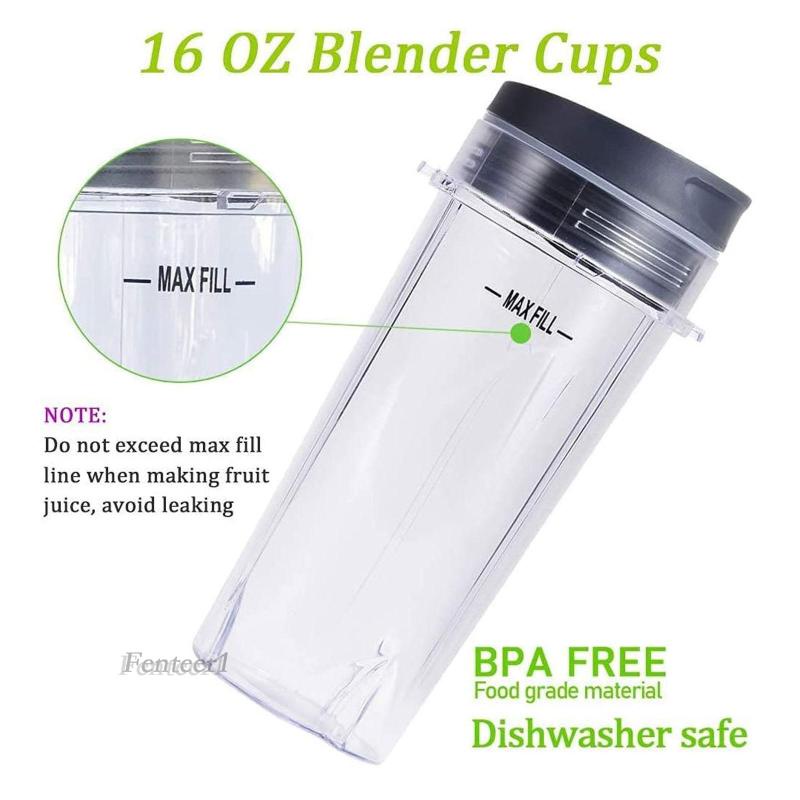 Nắp Cốc Lắc 3.15 &quot;Thay Thế Cho Máy Xay Sinh Tố BL770 BL780 BL810 Fenteer1