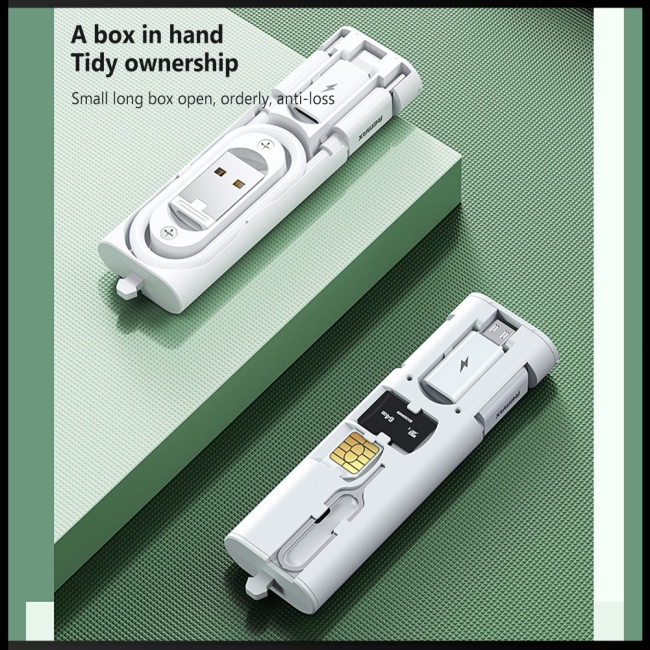 Hộp Đựng Dây Cáp Sạc Nhanh 60w 60w Remax Rc-c011