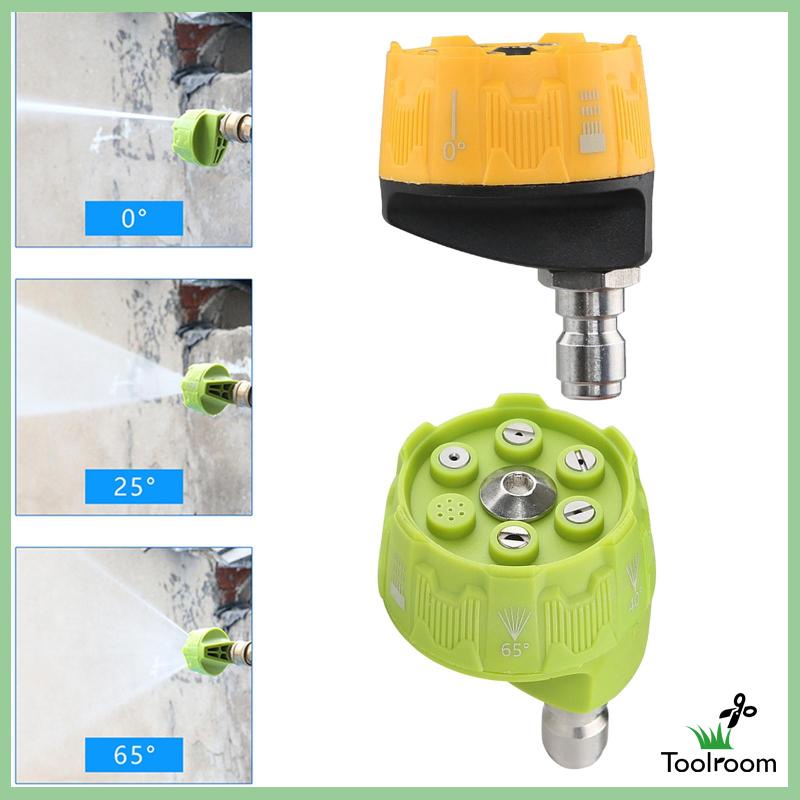 Vòi Phun Nước Áp Suất Cao 1 / 4 inch Phích Cắm Nhanh Đa Năng