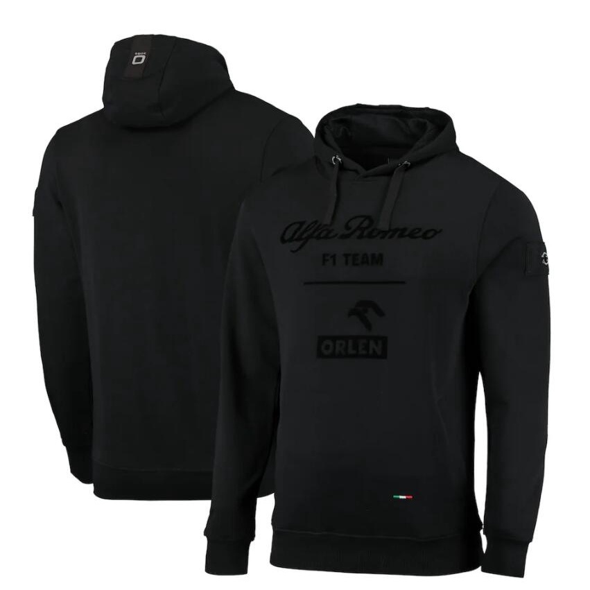 2025 Mới Nhất F1 Racing Hooded Sweat + Alfa Romeo F1 Racing Team Softshell Jacket + Áo khoác dài tay