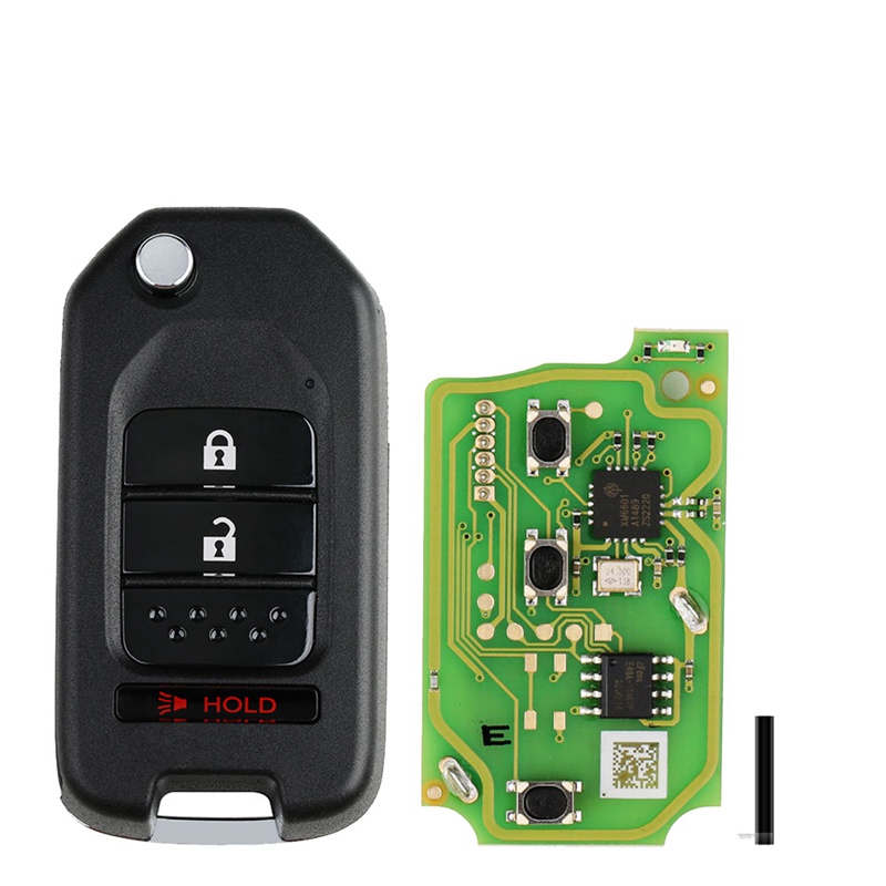 Đối với Xhorse XKHO02EN Nút điều khiển từ xa Fob 2 '1 cho Honda Loại cho Công cụ chìa khóa VVDI