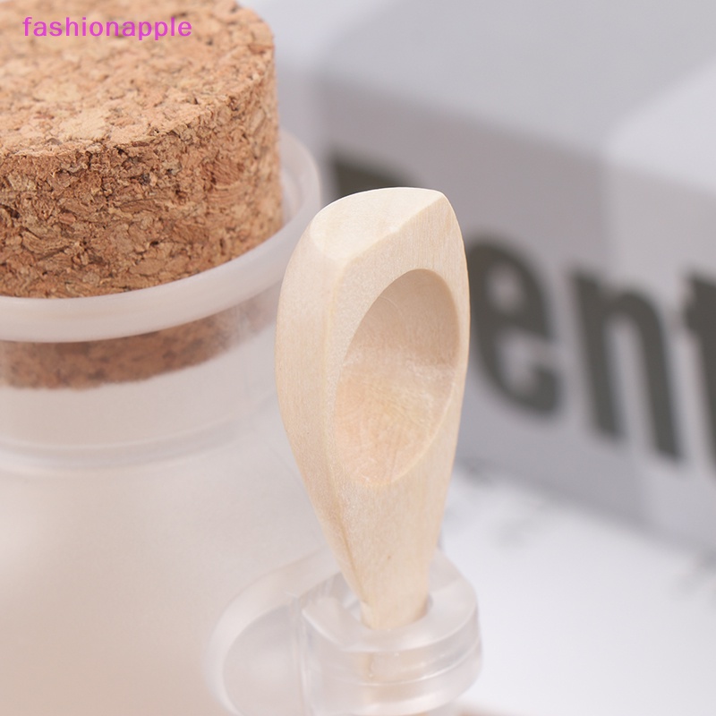 Lọ Nhựa Rỗng Đựng Muối Tắm Kèm Muỗng Và Nút Bần Tiện Dụng