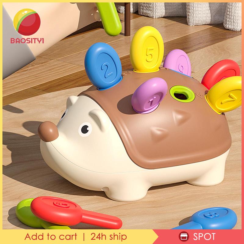 [Baosity1] Đồ Chơi Nhím Giáo Dục Theo Phương Pháp Montessori Đa Chức Năng Cho Trẻ