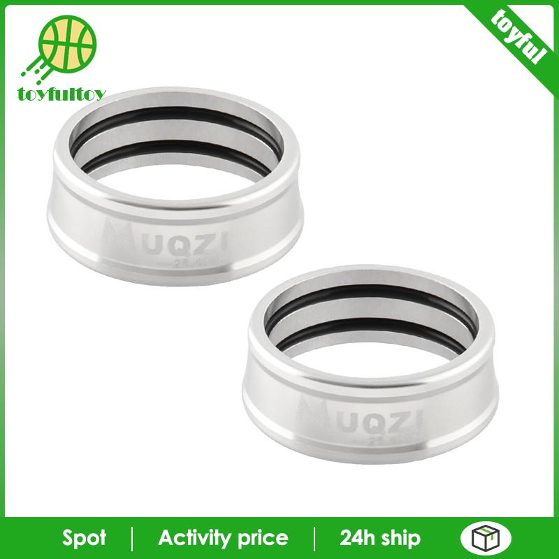 Set 2 Vòng Cố Định Khung Nhôm Thay Thế Cho Tay Lái Xe Đạp Gấp