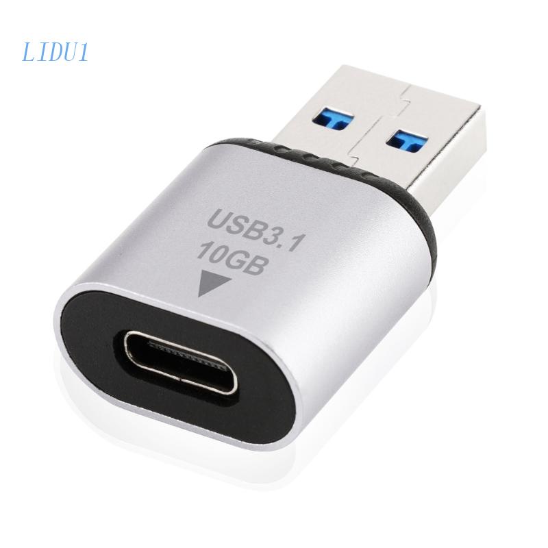 Bộ ĐiềU HợP SạC Nhanh LIDU1 Usb 3.1 LoạI A Sang Type C 3.1 10Gbps