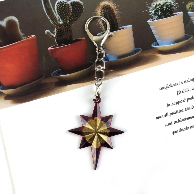 Khuôn Silicone Làm Mặt Trang Sức Thủ Công Hình Ngôi Sao