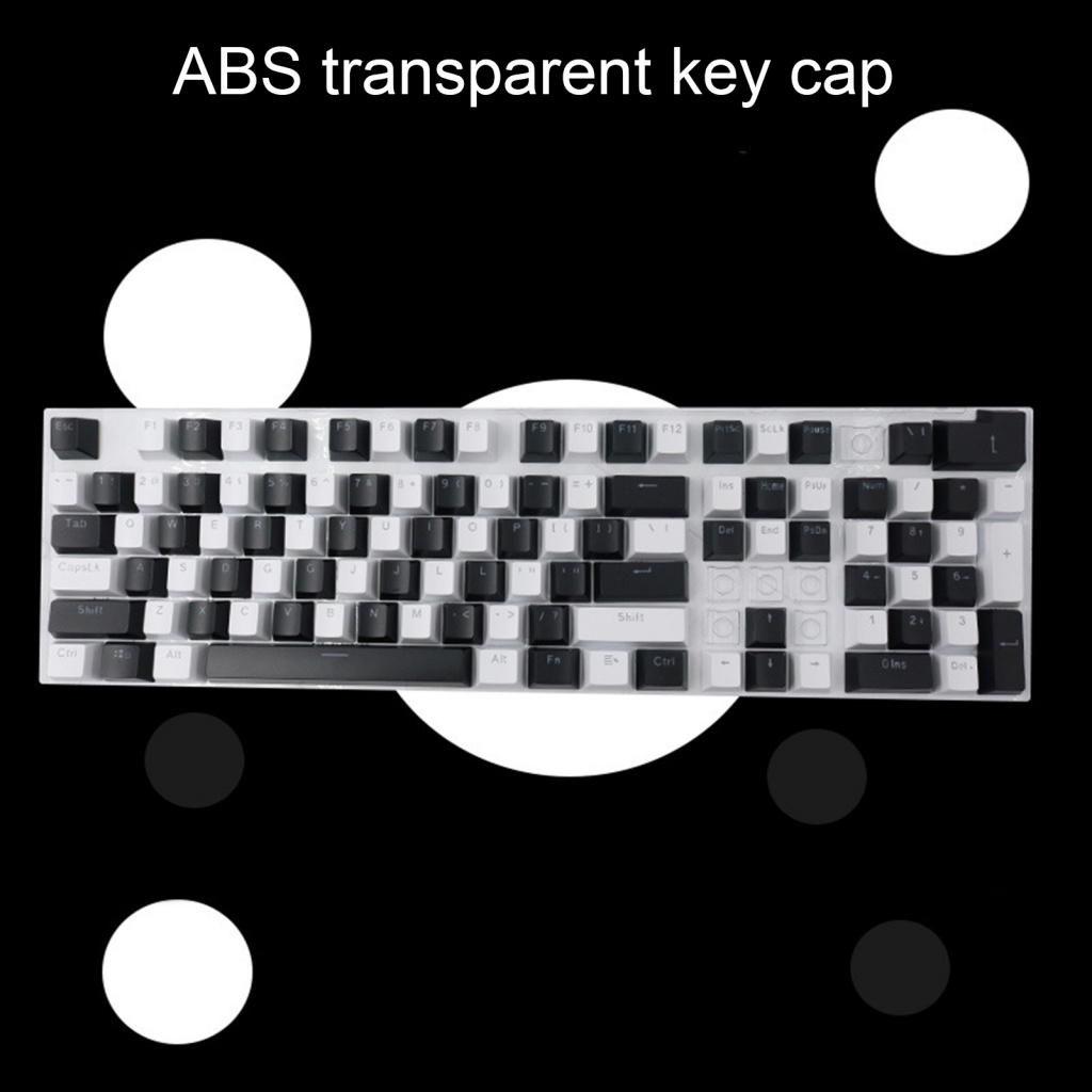 Rga Bộ 106 Phụ Kiện Thay Thế Cho Bàn Phím Cơ Chất Liệu ABS Có Đèn Nền