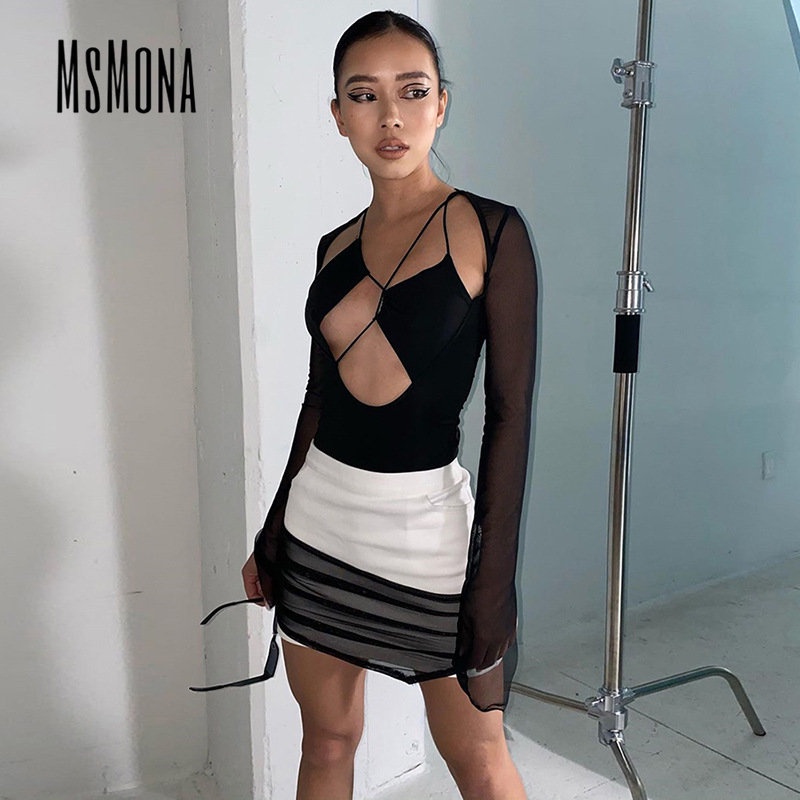 Bộ Áo Liền Quần Hở Vai Không Tay Màu Trơn Thời Trang 2023 Dành Cho Nữ