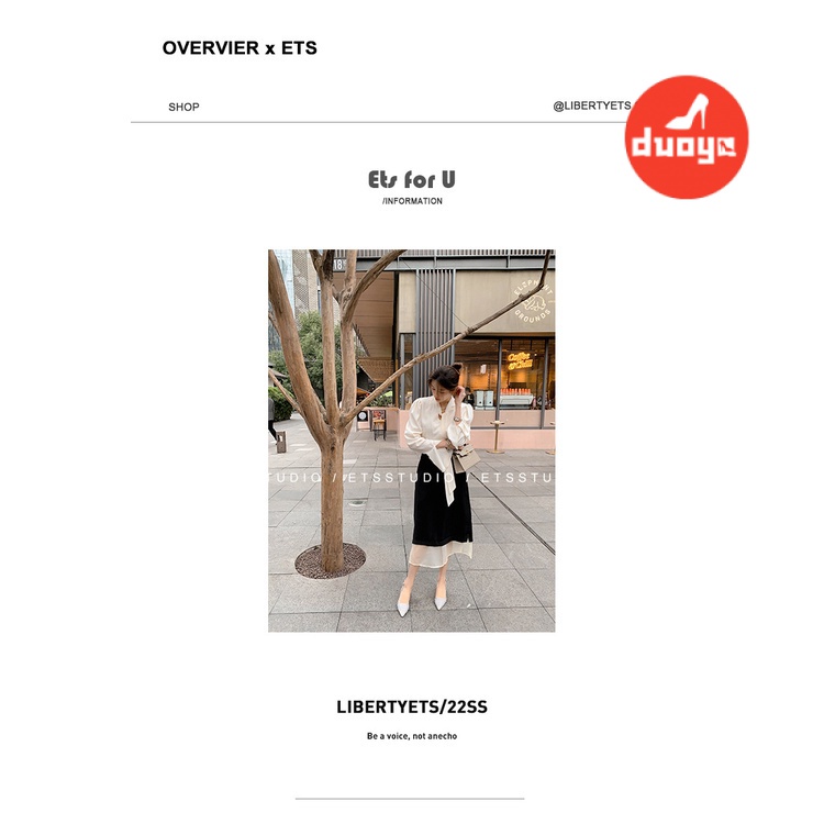 Giày Cao Gót Mũi Nhọn Hở Ngón Phối Lưới Dây Đeo Sau Lưng Dễ Phối Đồ Thời Trang Cho Nữ