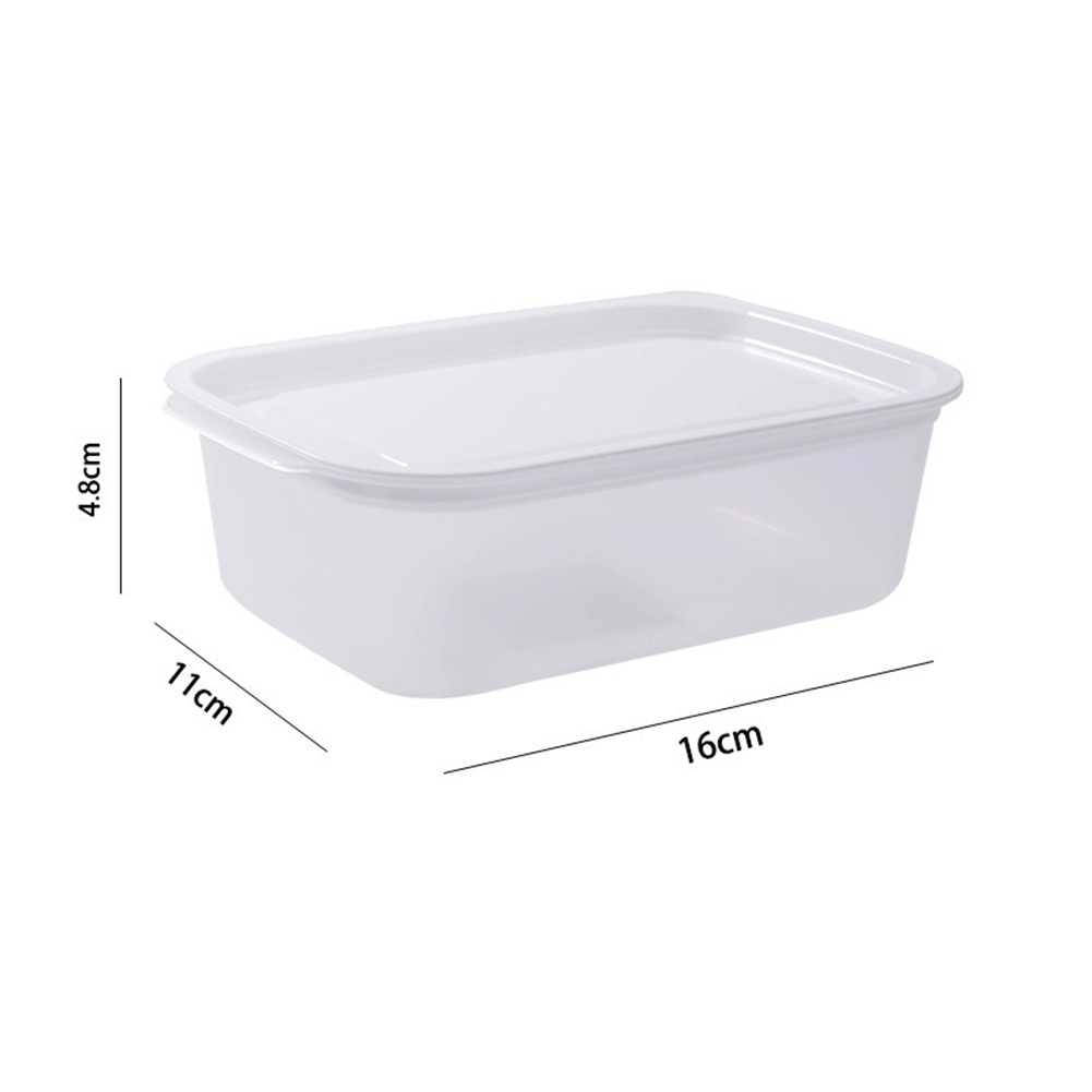 Set 1 / 3 Hộp Nhựa PP Trong Suốt Chất Lượng Cao Đựng Thực Phẩm Trong Lò Vi Sóng