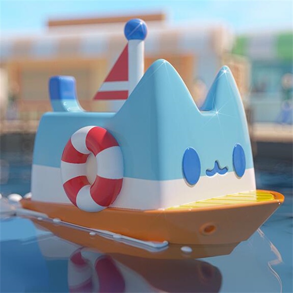 ★Đồ Chơi Hgtoys Hg Hgtoys Hg Hgtoys★ [] Mô Hình Búp Bê Hộp Giao Thông F.un BOXCAT Trang Trí