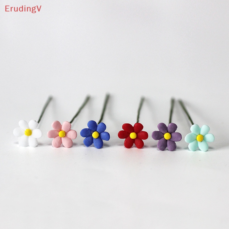 Bình Hoa Cúc Mini Dễ Thương Xinh Xắn Tỉ Lệ 1: 12 Dùng Để Trang Trí Nhà Búp Bê