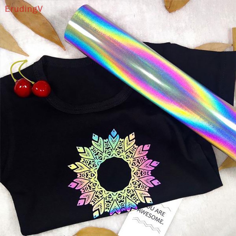 [ErudingV] Phim Vinyl Chuyển Nhiệt Chuyển Đổi Nhiệt Họa Tiết Chữ Cái Phản Quang Mưa  [Mới] [Mới]