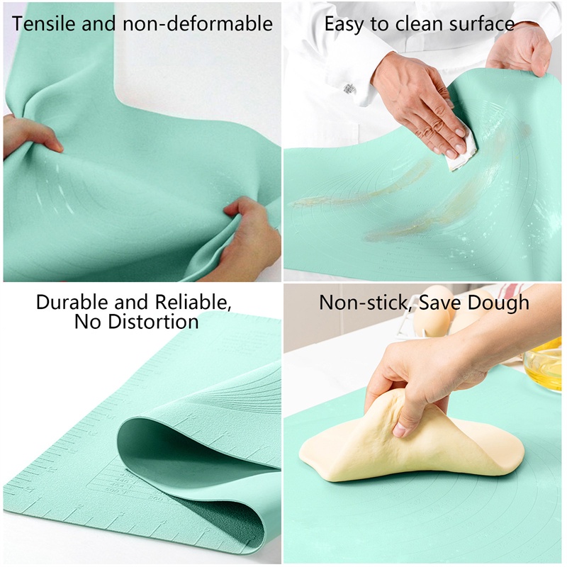 Thảm Silicon Chống Dính Cỡ Lớn 40x60cm Dùng Làm Bánh Tiện Dụng
