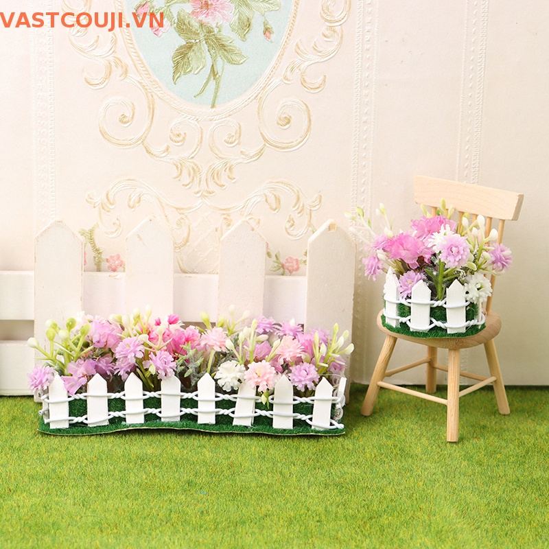 Mô Hình Giường Ngủ Mini Tỉ Lệ 1: 12 Dùng Trang Trí Nhà Búp Bê