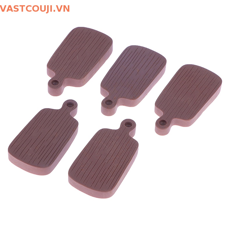 Set 5 Khay Nướng Bánh Mini Bằng Gỗ Cho Nhà Búp Bê