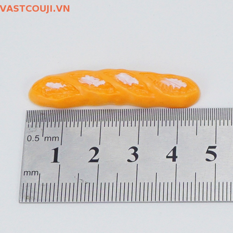 1 Bộ Giỏ Đựng Bánh Mì Dâu Tây Tỉ Lệ 1 / 12 Trang Trí Nhà Búp Bê