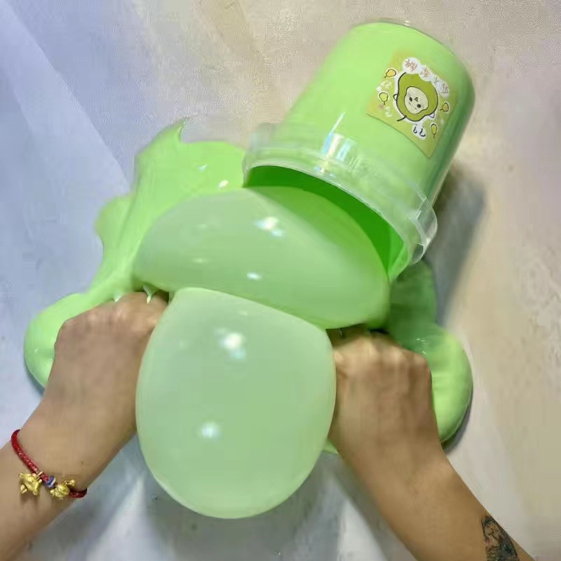 Đồ Chơi Slime Dạng Thùng Sữa Bóp Nén Không Độc Hại Không Độc Hại Có Nắp Đậy Có Thể Bóp