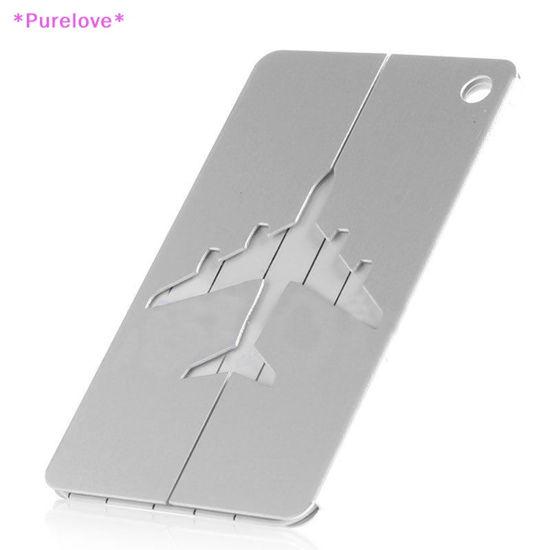 Thẻ Tên Gắn Hành Lý Du Lịch Bằng Hợp Kim Nhôm Tiện Dụng Mới