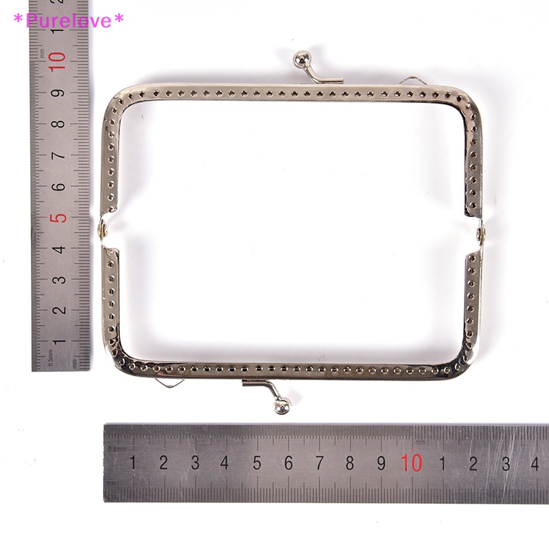 1 Khung Khóa Túi Xách Bằng Hợp Kim Hình Hoa Phong Cách Retro Mới