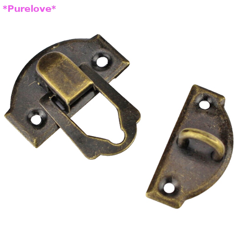 Set 10 Khóa Sắt 27 * 30MM Chuyên Dụng Cho Hộp Trang Sức