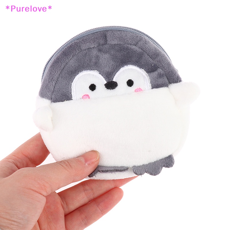 Ví Đựng Tiền Xu mini Hình Chim Cánh Cụt Dễ Thương Cho Nữ Mới