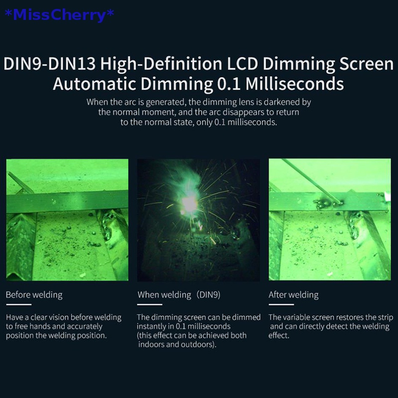 Ống Kính Hàn Tối Tự Động Tối Cho Máy Hàn Plasma Áo Thun Thiết Kế Mới Năng Động Thời Trang