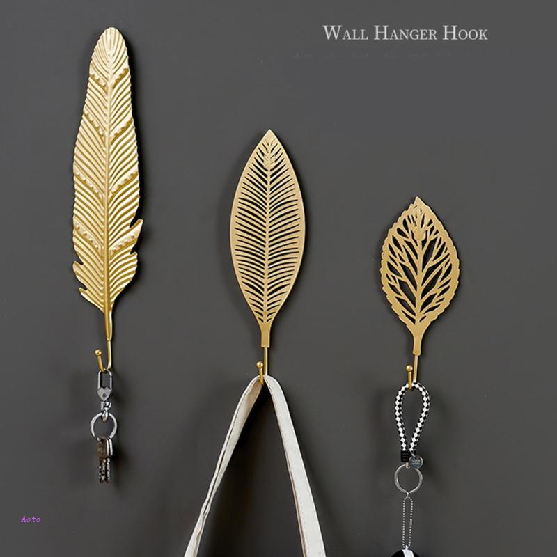 Móc Sắt Treo Khăn Choàng / Mũ / Chìa Khóa Gắn Tường Thiết Thực