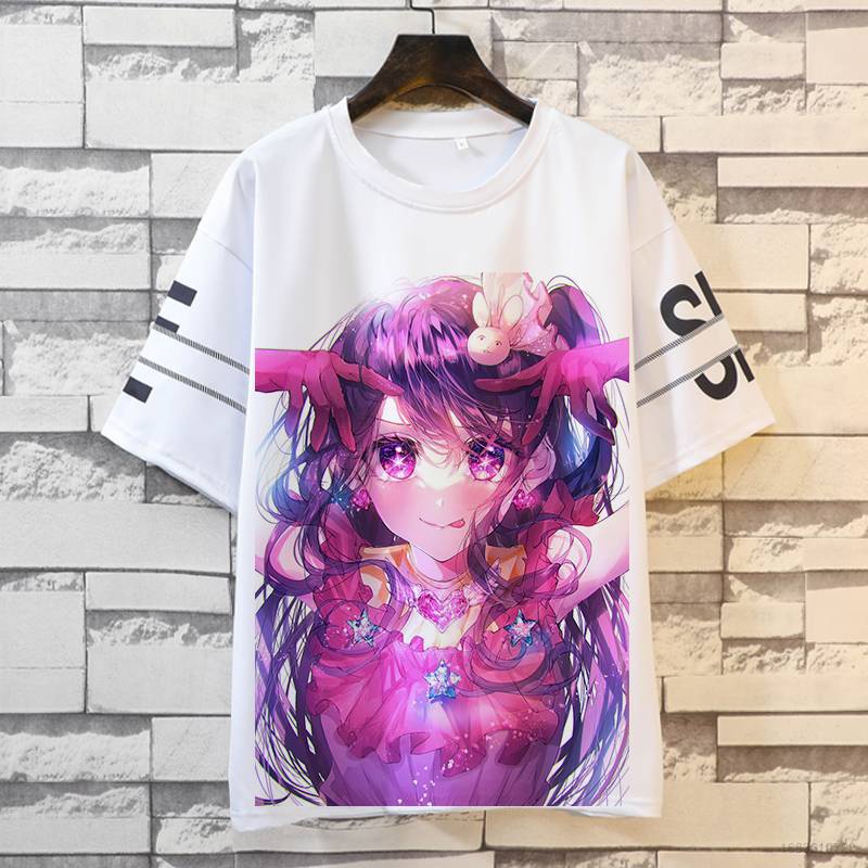 Áo Thun Tay Ngắn Hóa Trang Nhân Vật Anime Oshi no Ko