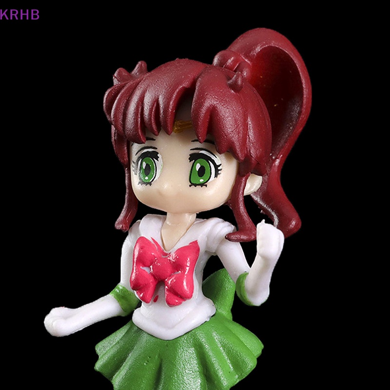 Set 6 Mô Hình Đồ Chơi Nhân Vật Hoạt Hình Thủy Thủ Mặt Trăng Mới